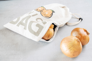 Sac de conservation d'oignons KitchenCraft en polyester 25x15cm