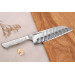 Couteau santoku alvéolé japonais Glestain Home Series 17cm