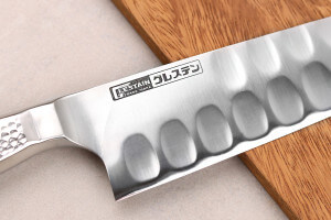 Couteau de chef alvéolé japonais Glestain Home Series 21cm