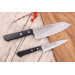 Coffret 2 couteaux japonais Satake Nashiji santoku + office