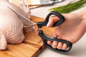 Ciseaux de cuisine multifonction Tramontina Supercort en inox et PP noir 20cm