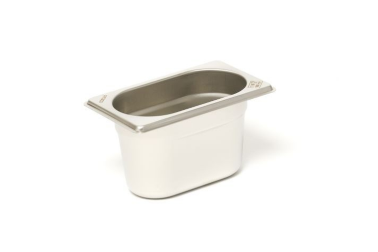 Bac gastronorme GN 1/9 inox 18/0 85cl Comas - Hauteur 10cm