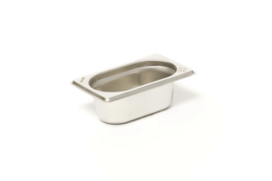 Bac gastronorme GN 1/9 inox 18/0 55cl Comas - Hauteur 6,5cm