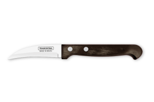 Couteau bec d'oiseau Tramontina Technobois lame inox 8cm