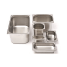 Bac gastronorme GN 1/2 inox 18/0 3,5L Comas - Hauteur 6,5cm