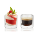 Set de 2 verres thermostatiques Gefu Mira faits main 80ml