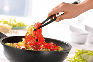 Multipincette Gefu Piccolino en nylon noir 30cm