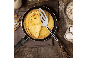 Spatule ajourée Tramontina Technobois en inox 36cm