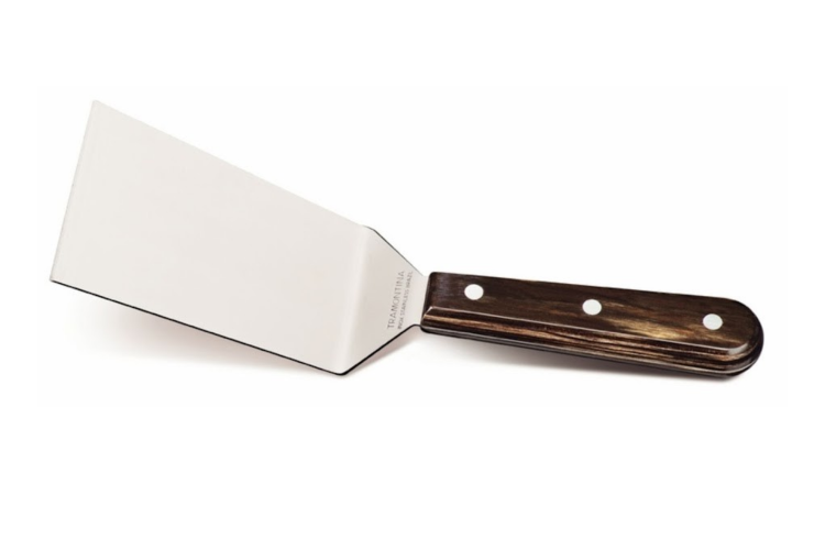 Spatule coudée Tramontina Technobois en inox 27cm