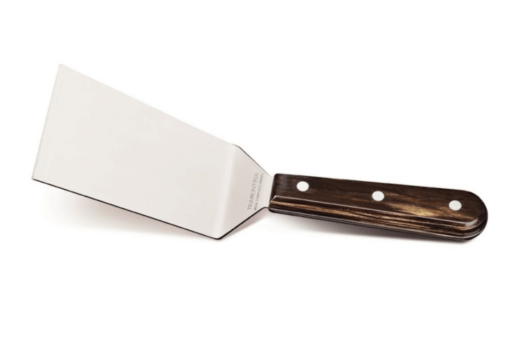 Spatule coudée Tramontina Technobois en inox 27cm
