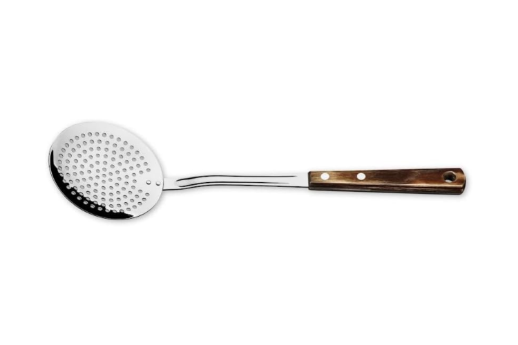 Ecumoire Tramontina Technobois en inox 35,5cm