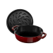 Sauteuse Staub Chistera en fonte émaillée grenadine