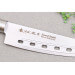 Couteau de chef ajouré 18cm japonais Satake Masamune Saku en PP noir