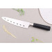 Couteau de chef ajouré 18cm japonais Satake Masamune Saku en PP noir