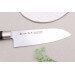 Couteau santoku 17cm japonais Satake Masamune Saku en PP noir