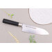 Couteau santoku 17cm japonais Satake Masamune Saku en PP noir