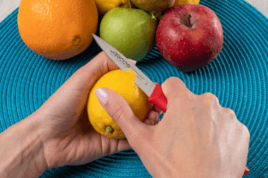 Couteau d'office Arcos Nova 8,5cm manche rouge