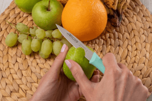 Couteau d'office Arcos Nova 8,5cm manche vert menthe