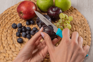 Couteau d'office Arcos Nova 10cm manche bleu turquoise