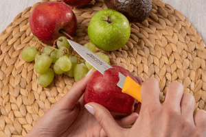 Couteau d'office Arcos Nova 10cm manche moutarde