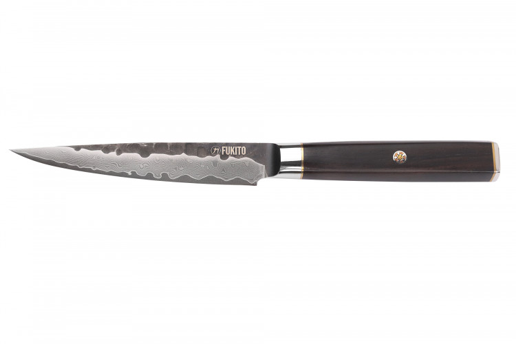 Couteau universel 12cm Fukito &Eacute;b&egrave;ne Damas VG10