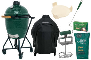 Pack Big Green Egg Large Noël 2024 barbecue + 7 accessoires
