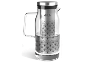 Carafe filtrante Cookut Akua en verre 1,2L