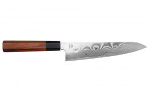 Couteau de chef 21cm japonais artisanal Sakai Takayuki Super Gold Strix