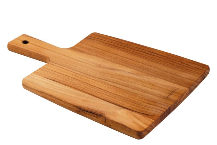 Planche &agrave; d&eacute;couper Tramontina Kitchen en bois de teck FSC 34x23x1,5cm