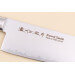 Couteau santoku 17cm japonais Satake Brown Pakkawood VG10 San Maï