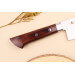 Couteau santoku 17cm japonais Satake Brown Pakkawood VG10 San Maï