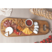Planche à servir Tramontina Provence en bois de teck FSC 48x19x1,8cm