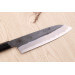 Couteau santoku 18cm japonais artisanal Sakai Kikumori Kikuzuki Kuro