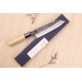 Couteau santoku 18cm japonais artisanal Sakai Kikumori Kikuzuki Kuro