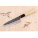 Couteau santoku 18cm japonais artisanal Sakai Kikumori Kikuzuki Kuro