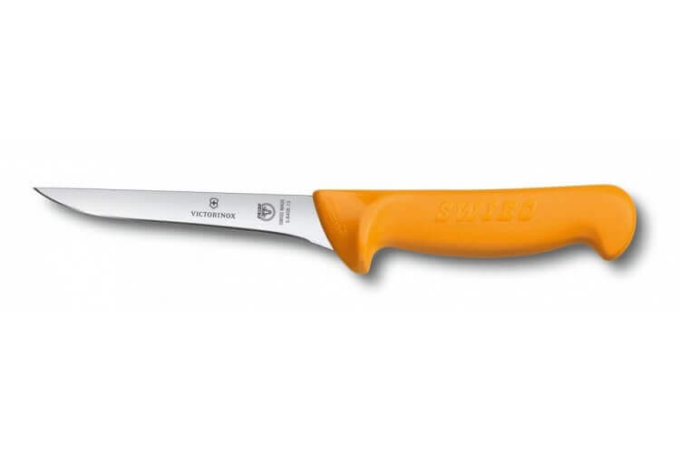 Couteau à désosser professionnel Victorinox SWIBO lame étroite usée acier inox 13cm