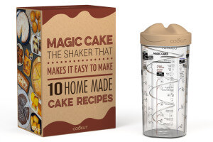 Shaker à gâteaux Cookut Magic Cake 10 recettes