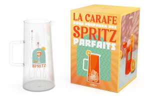 Coffret carafe à spritz Cookut Spritz 1L + 8 recettes incluses