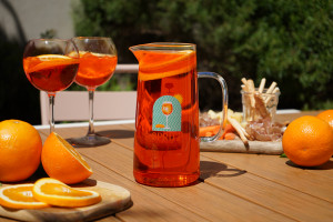 Coffret carafe à spritz Cookut Spritz 1L + 8 recettes incluses