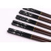 Set de 5 paires de baguettes chinoises Kutoyama en bois de nanmu 23cm