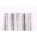 Set de 5 paires de baguettes chinoises Kutoyama en inox 24cm
