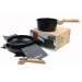 L'Incroyable Kit Cookut 2 poêles et 1 casserole à poignée amovible - graphite