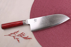 Couteau santoku Kai Shun Classic série limitée Red lame 19cm