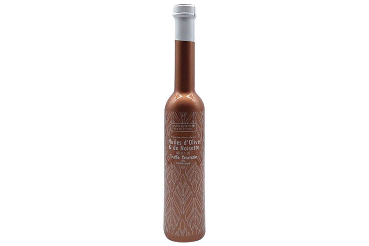 Huiles d'olive et de noisette Savor&Sens Color Block au jus de truffe brumale - 20cl