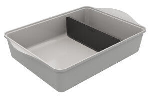 L'Incroyable Plat Ajustable Cookut 40x30cm perle