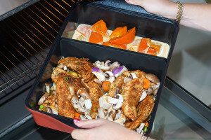 L'Incroyable Plat Ajustable Cookut 40x30cm passion