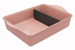 L'Incroyable Plat Ajustable Cookut 40x30cm guimauve