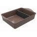 L'Incroyable plat ajustable Cookut 40x30cm moka