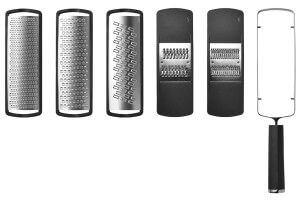Set râpe et julienne Kai Michel Bras Tools 5 lames interchangeables