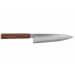 Couteau de chef 21cm japonais artisanal Hado Kirisame Shirogami